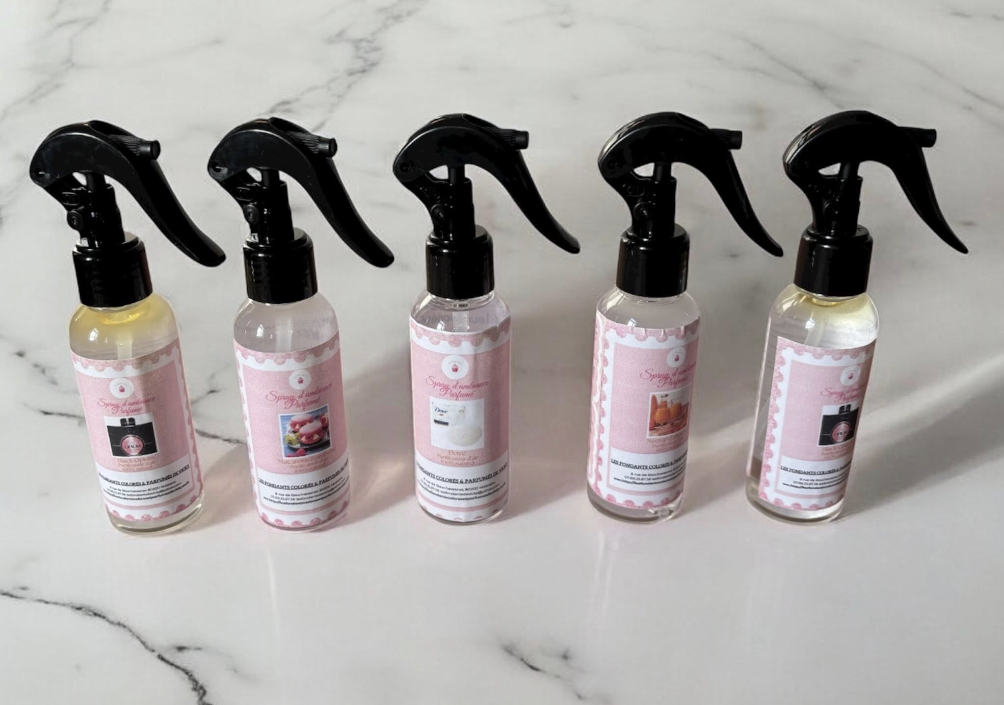 Les sprays d'ambiance