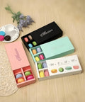 Coffret 12 fondants macarons