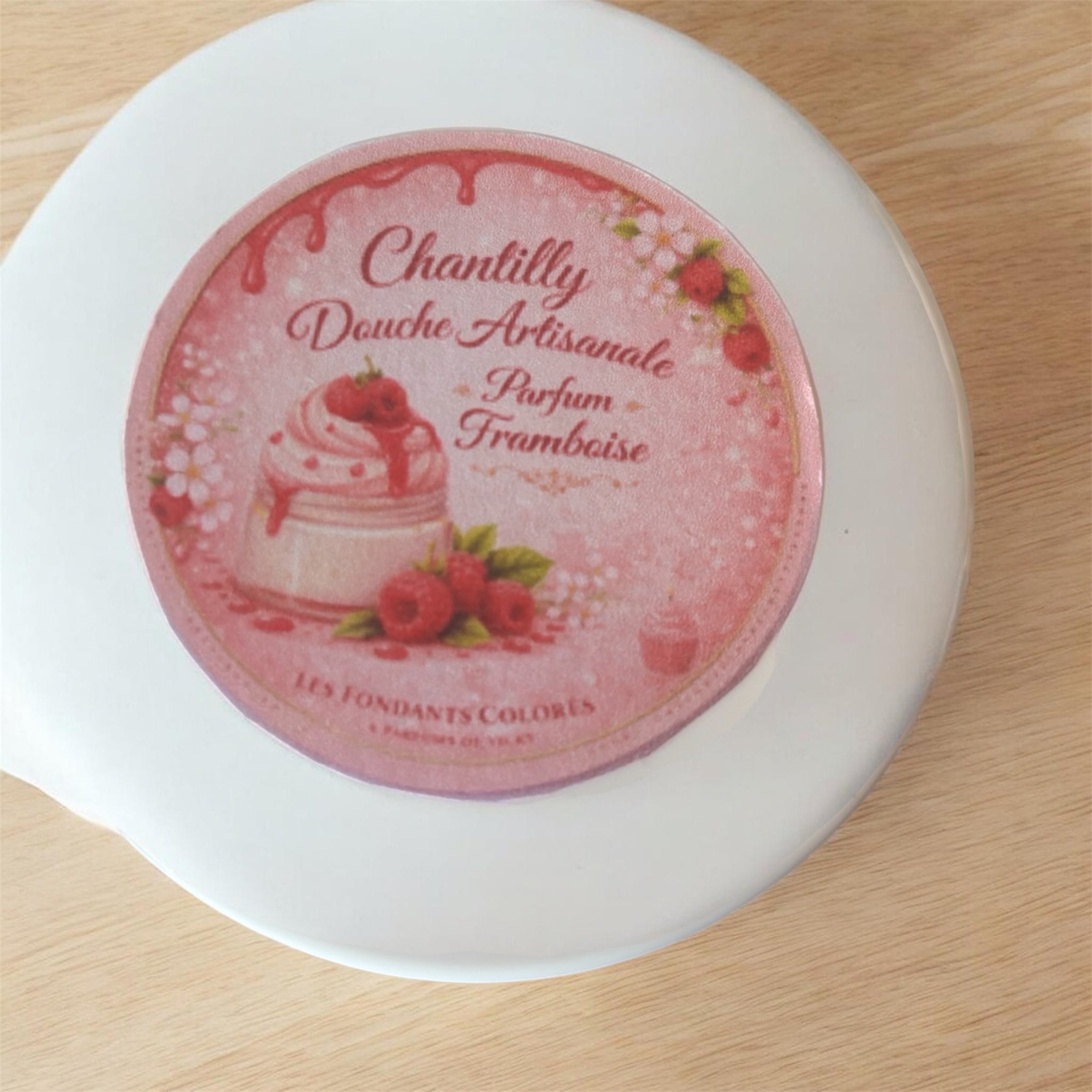 Chantilly de douche parfum Framboise